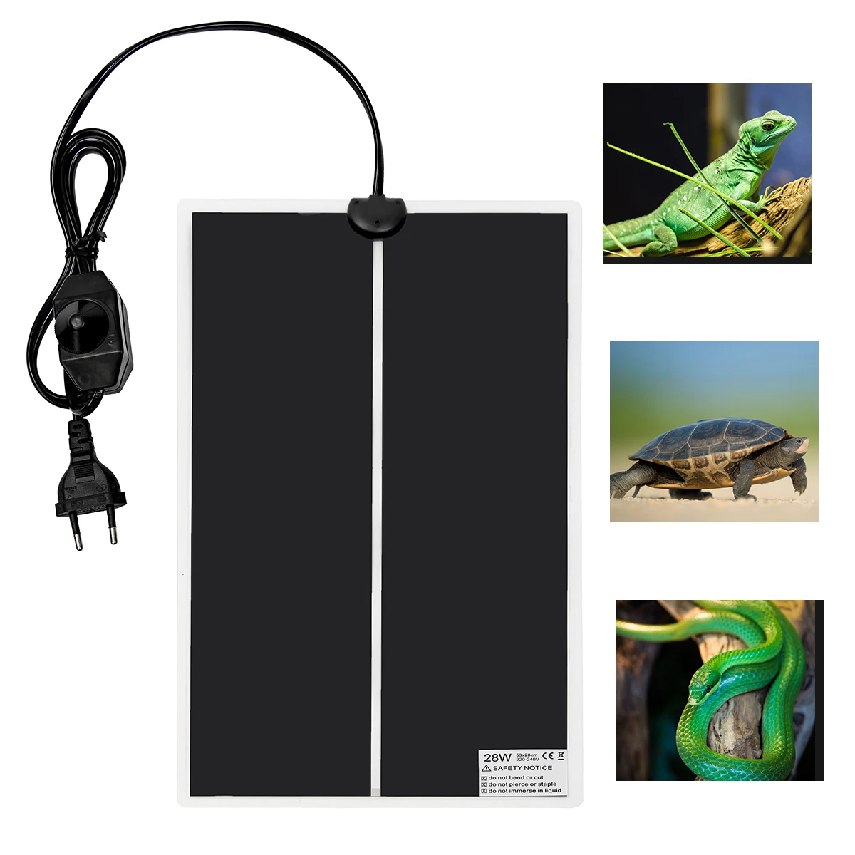 Reptile Heating Mat - Reptile Heating Pad Aquarium Heat Mat