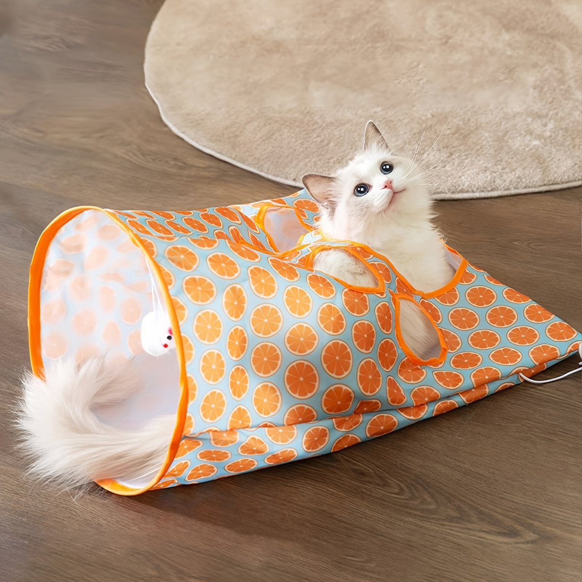 Cat Tunnel Toy - Bite Resistant Cat Toys Drill Bag
