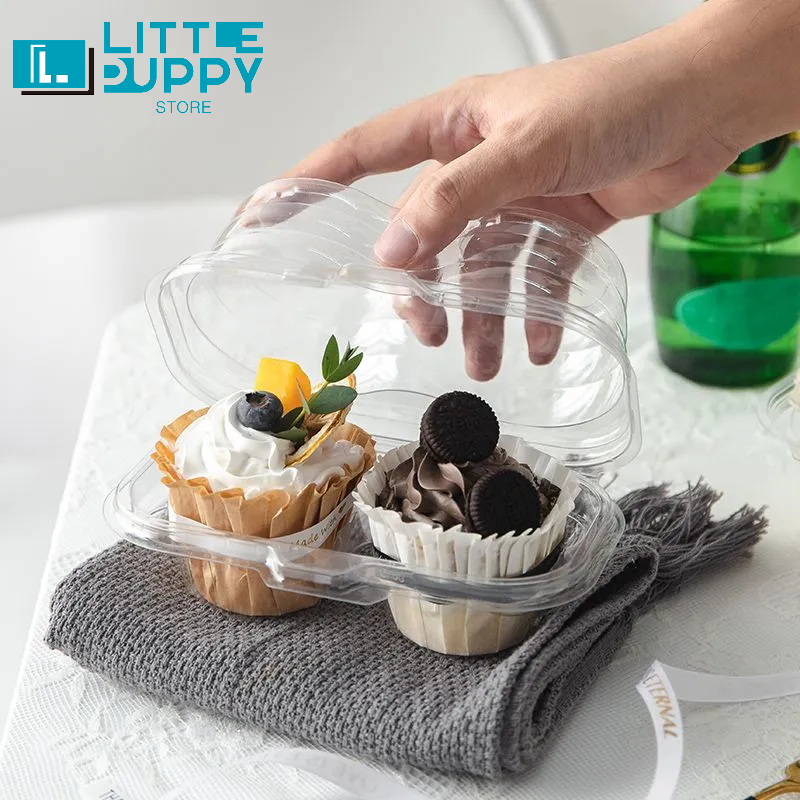 Pet Supplies Pet Shop - Individual Clear PET Cupcake Holder Box