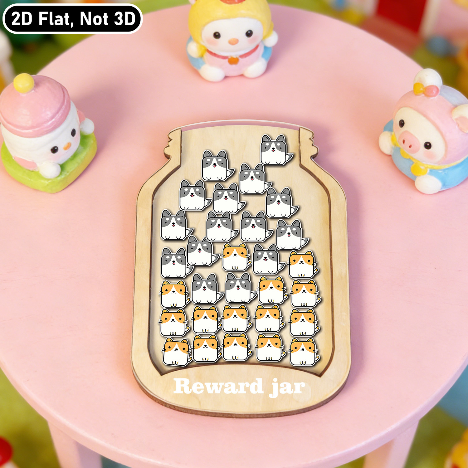 wooden cute pet reward jar, po - Pet Supplies Rewards ulasan dan harga
