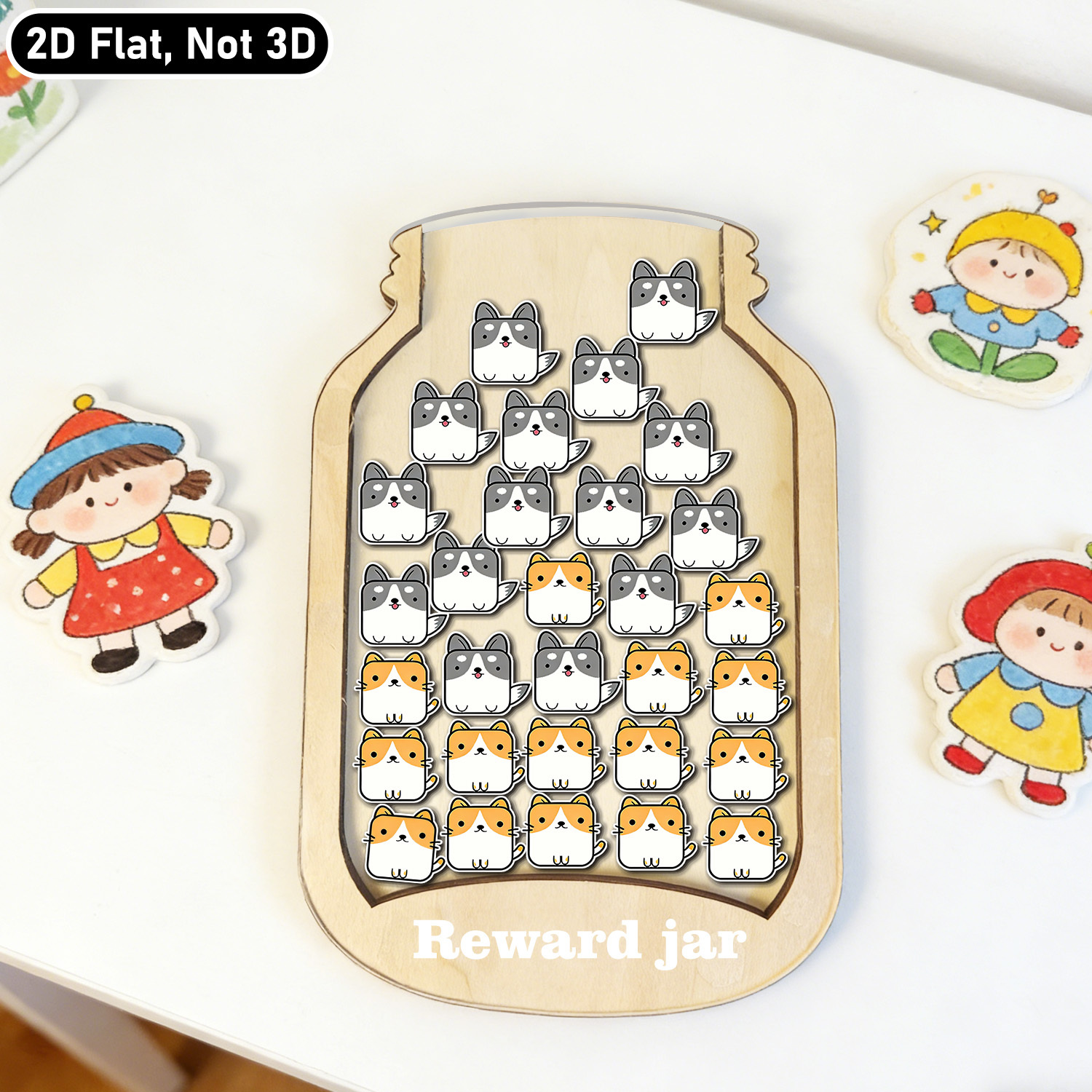 wooden cute pet reward jar, po - Pet Supplies Rewards ulasan dan harga
