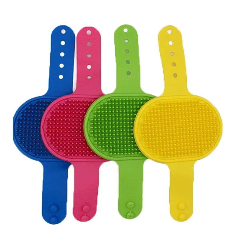 Soft Silicone Pet Bath Brush M - Pet Supplies Warehouse ulasan dan harga