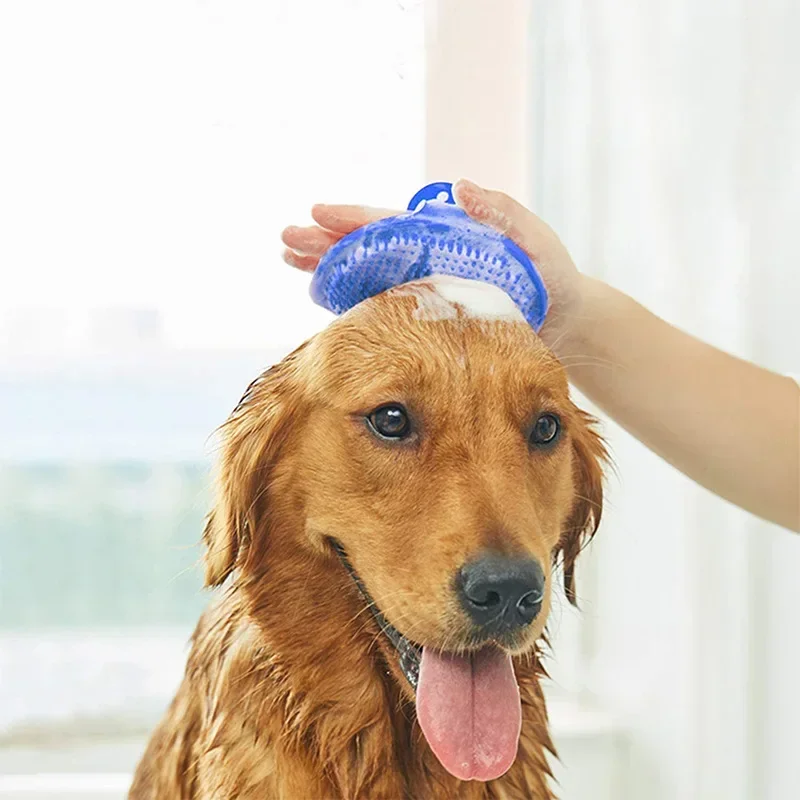 Soft Silicone Pet Bath Brush M - Pet Supplies Warehouse ulasan dan harga