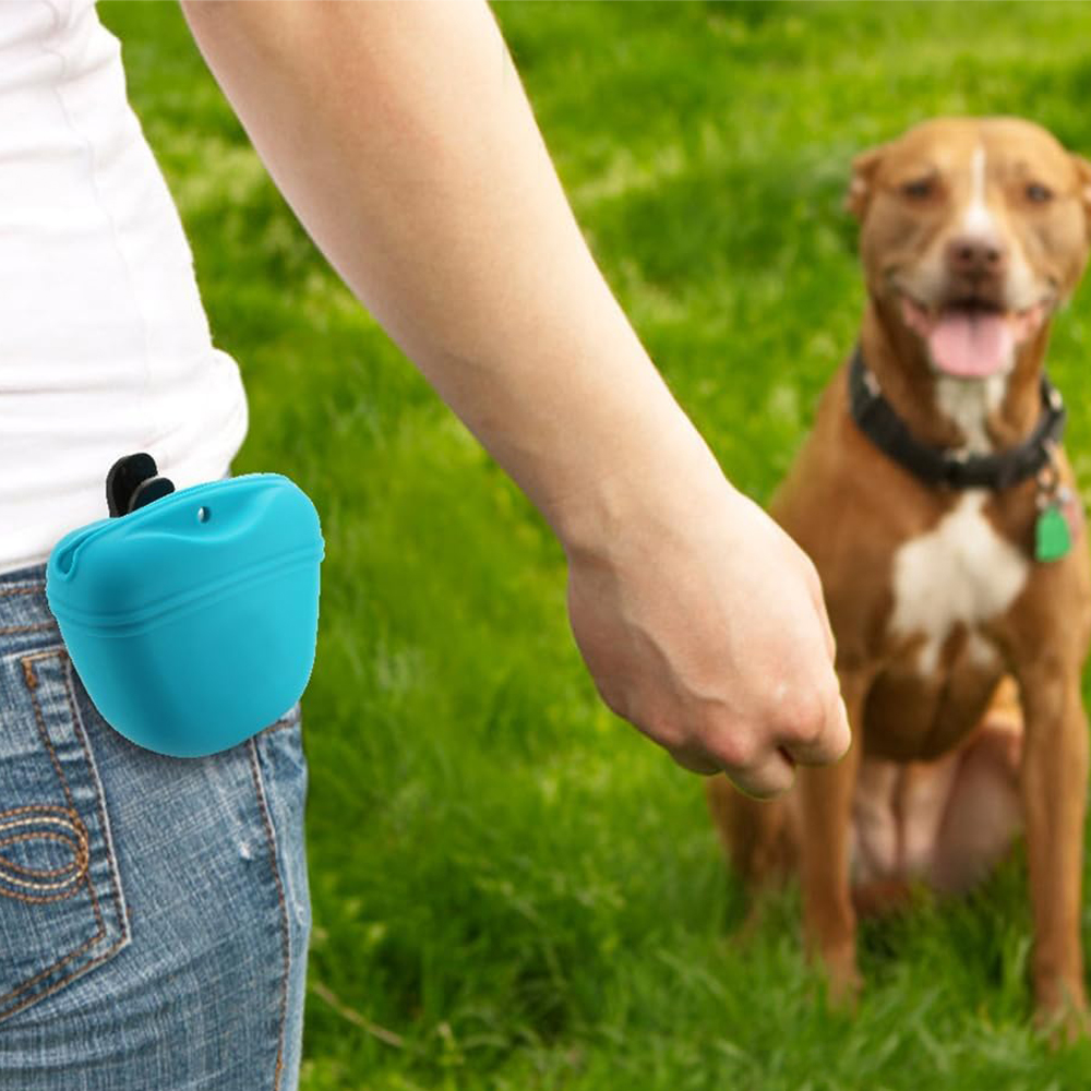 Silicone Dog Treat Bag Pet Por - Pet Supplies Rewards ulasan dan harga