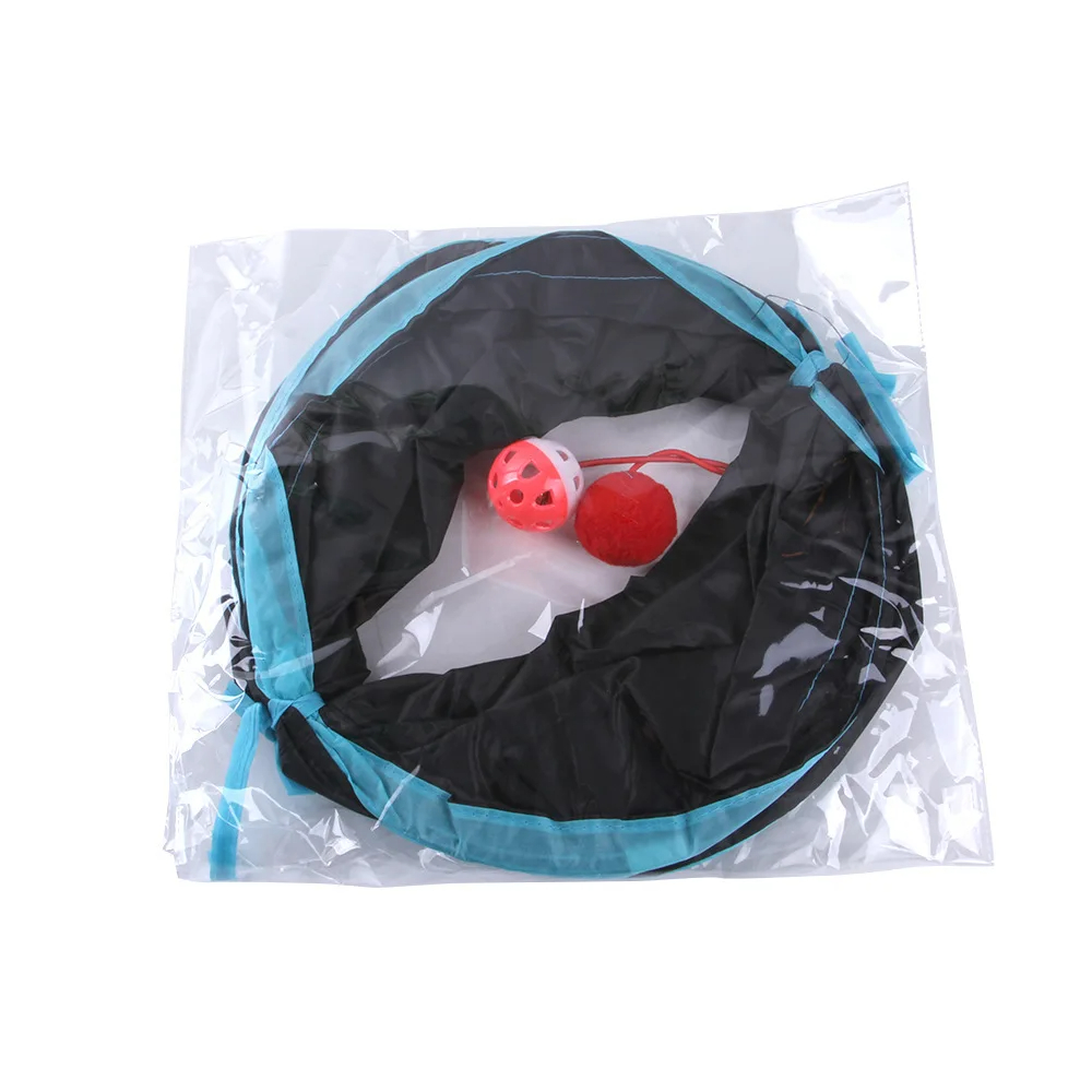 Cat Tunnel Foldable Pet Suppli - Cat Tunnel Toy ulasan dan harga