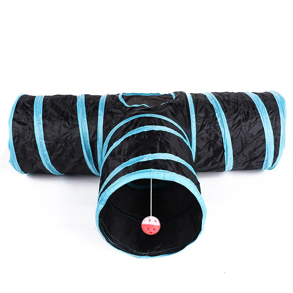 Cat Tunnel Foldable Pet Suppli - Cat Tunnel Toy ulasan dan harga
