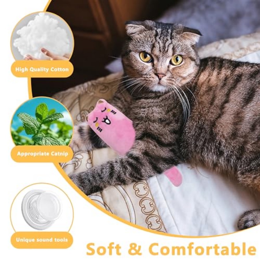 5pcs Catnip Toys, Funny cat To - Catnip Toys ulasan dan harga