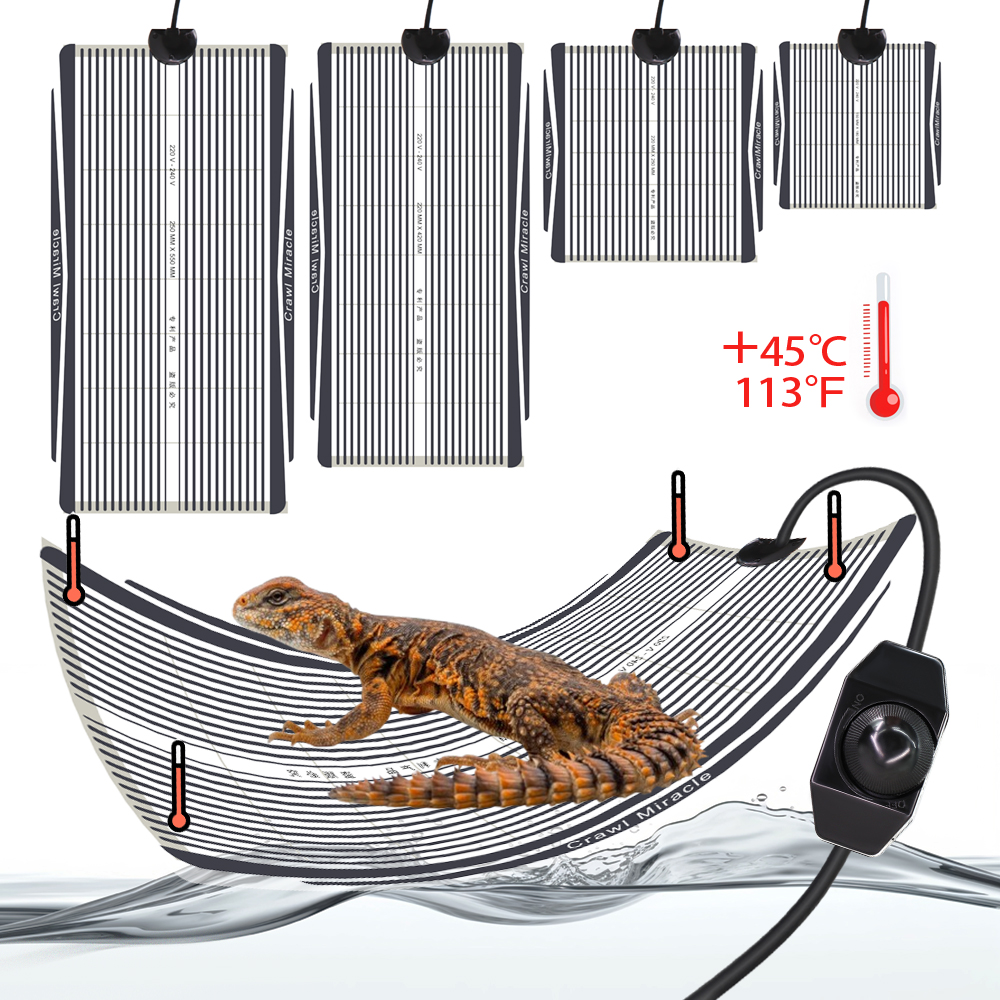 5W 15W 25W 35W Graphene Reptil - Reptile Heating Mat ulasan dan harga