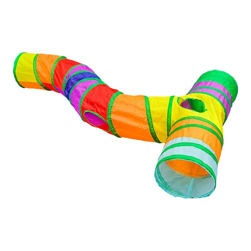 Cat Tubes And Tunnels T Shape  - Cat Tunnel Toy ulasan dan harga