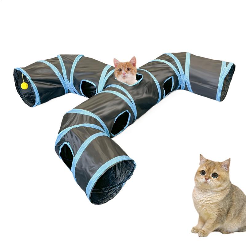Cat Toy Tunnel Indoor Cat Hide - Cat Tunnel Toy ulasan dan harga