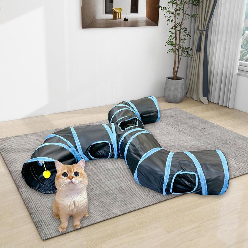 Cat Toy Tunnel Indoor Cat Hide - Cat Tunnel Toy ulasan dan harga