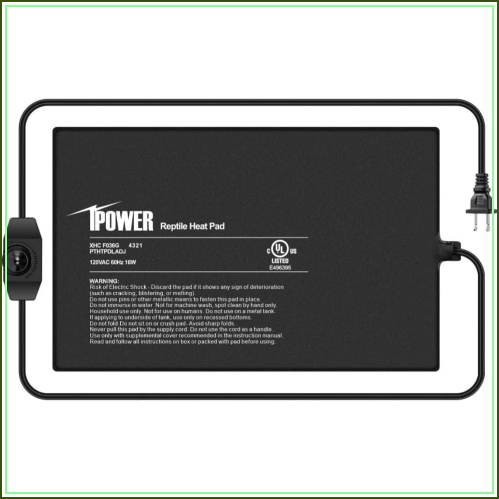 8x12 Inch 16W Reptile Heating  - Reptile Heating Mat ulasan dan harga