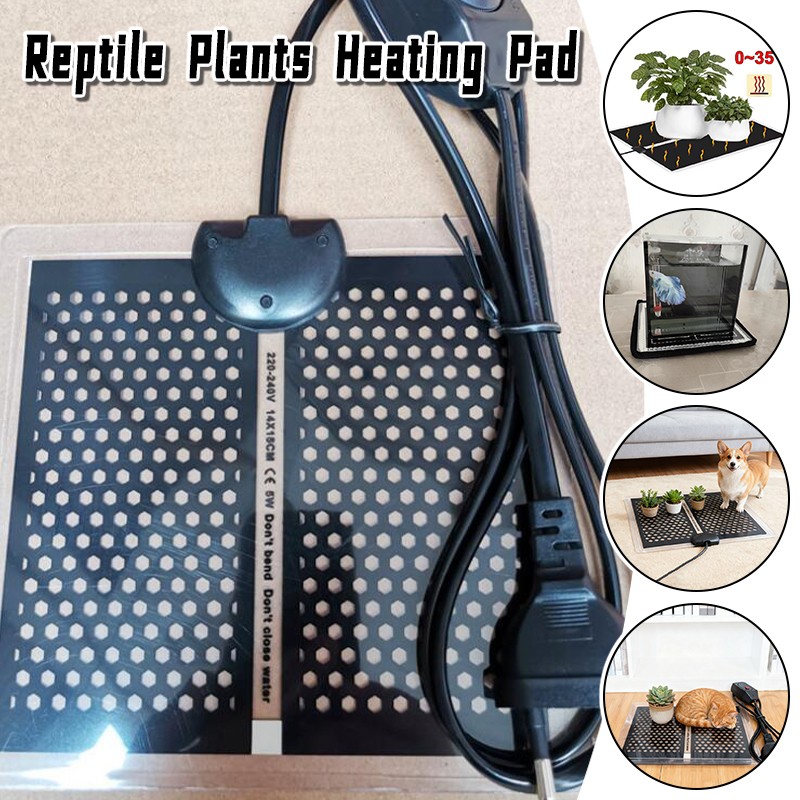 28x28cm Reptile Heat Mat Plant - Reptile Heating Mat ulasan dan harga