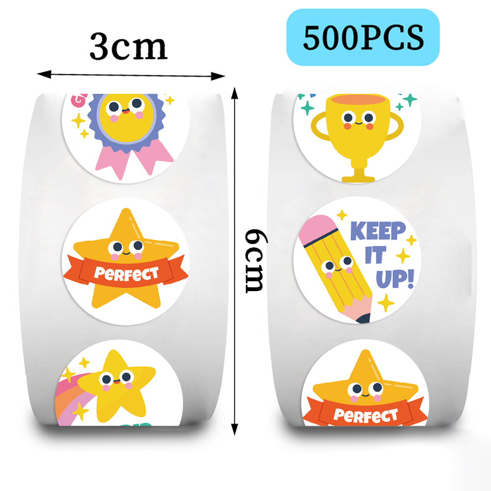 500PCS Star Reward Stickers Ro - Pet Supplies Rewards ulasan dan harga