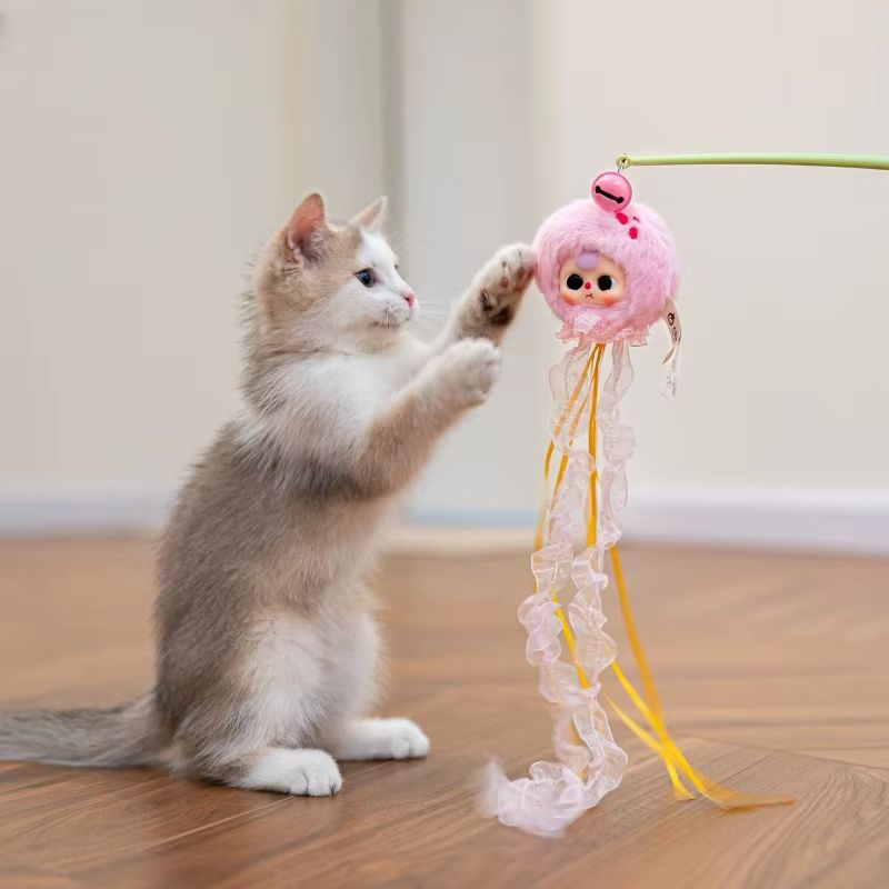 New Baby Three Cat Teasing Sti - Pet Supplies In ulasan dan harga