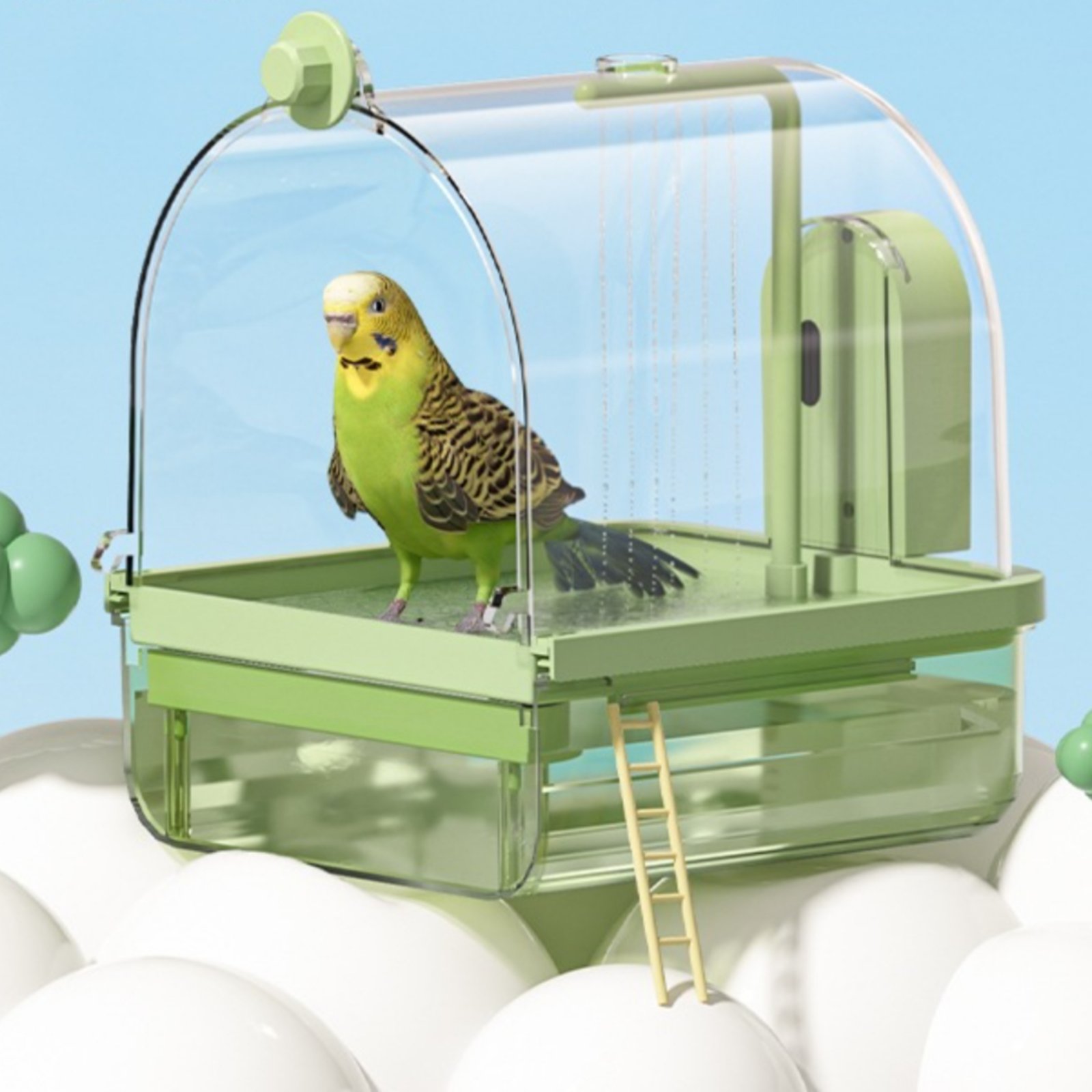 Automatic Bird Bath Wireless S - Pet Supplies Us ulasan dan harga