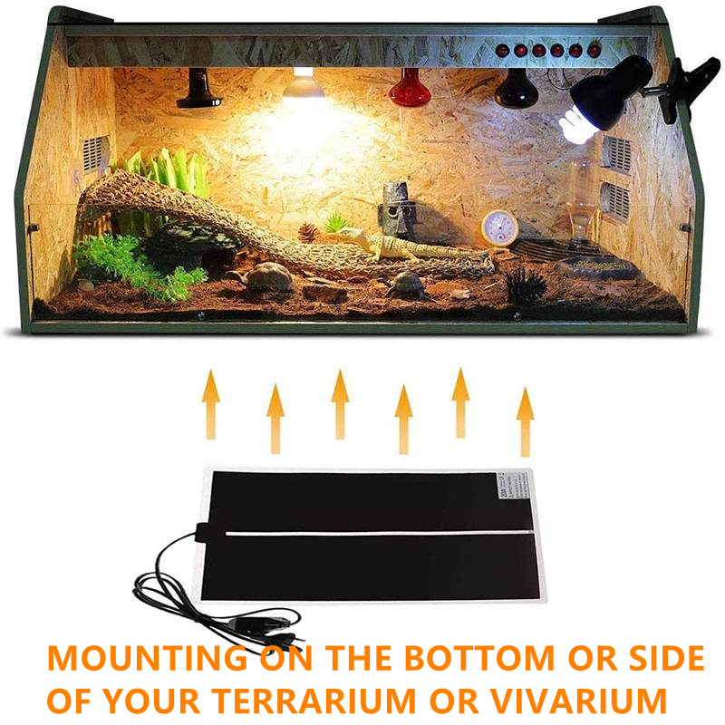 5W-20W 110V Heating Warm Pad f - Reptile Heating Mat ulasan dan harga
