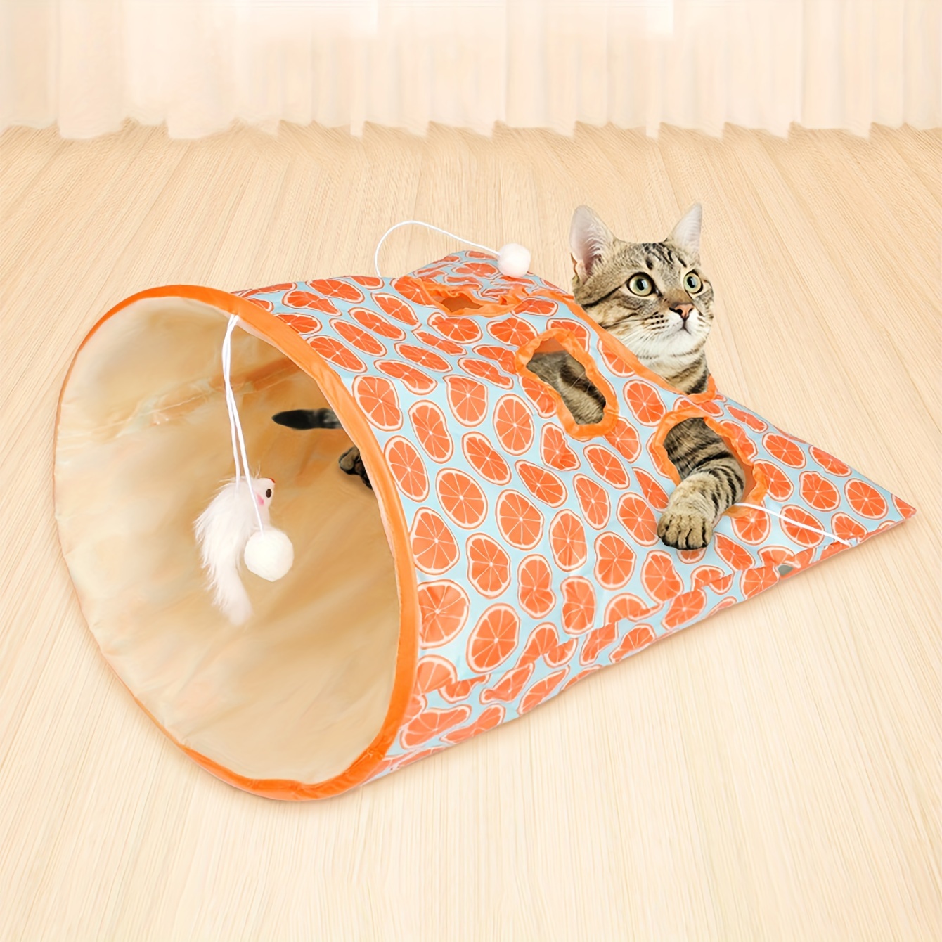Bite Resistant Cat Toys Drill  - Cat Tunnel Toy ulasan dan harga