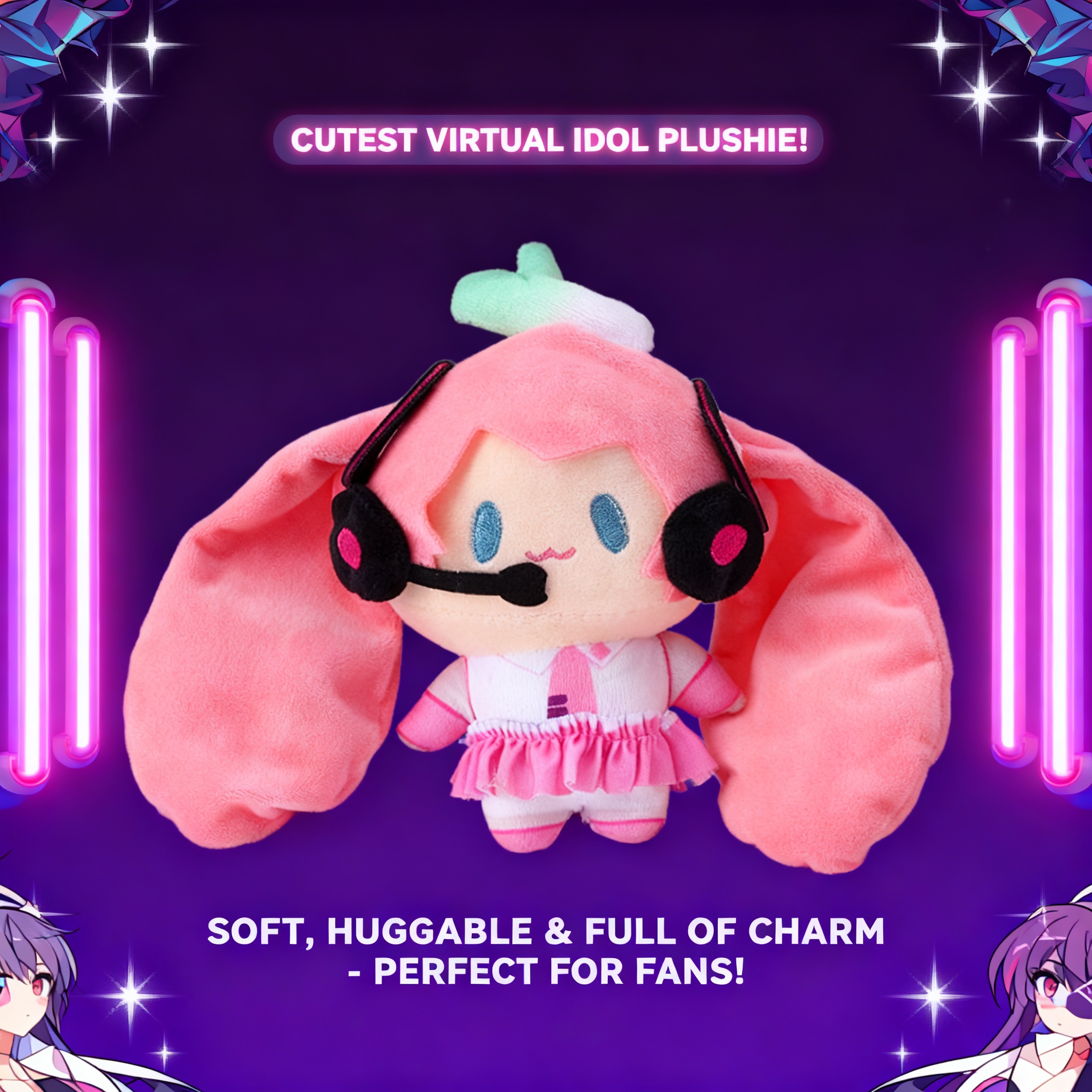 Miku Hatsune Plush Doll Keycha - Pet Supplies Us ulasan dan harga