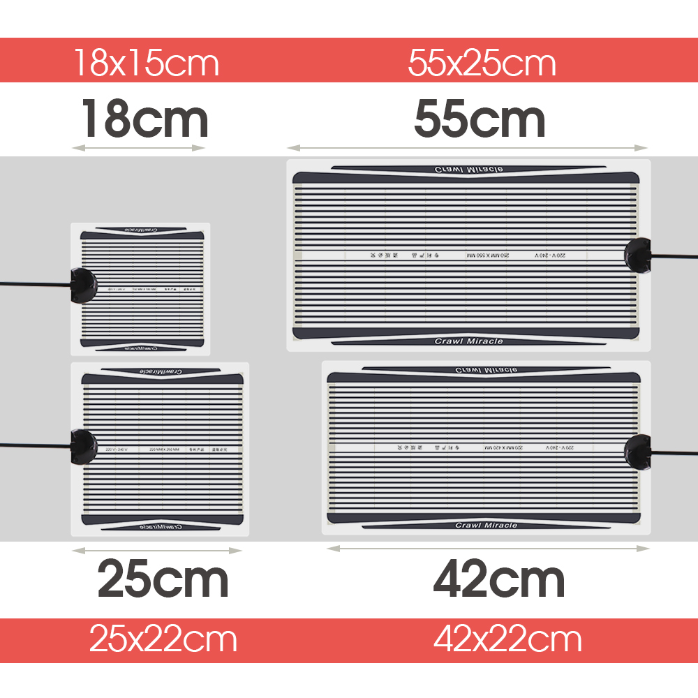 5W-35W Plant Heating Mat Graph - Reptile Heating Mat ulasan dan harga