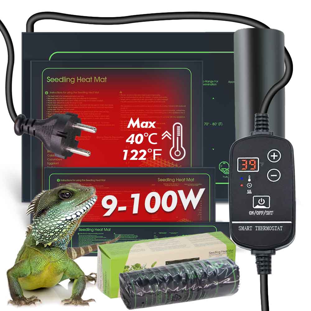 9-100W PVC Plants Heating Pad  - Reptile Heating Mat ulasan dan harga
