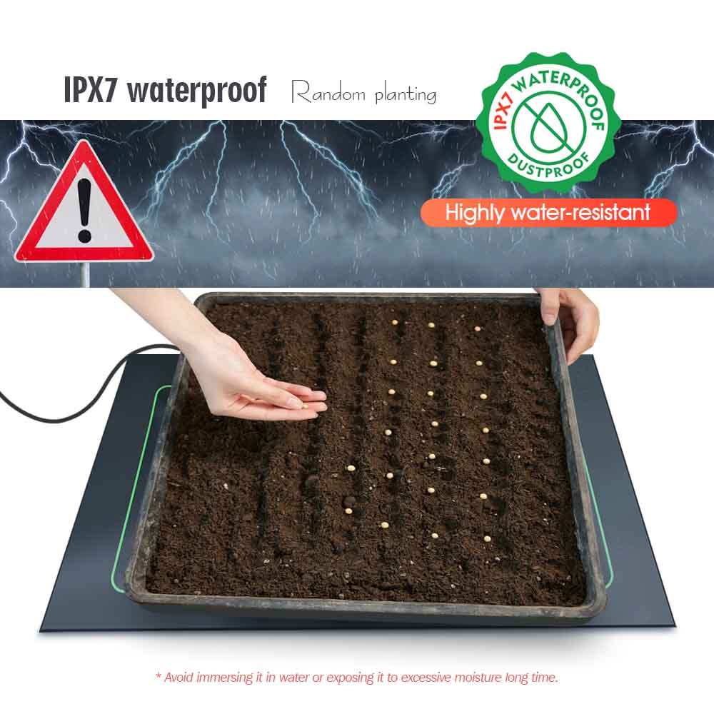 9-100W PVC Plants Heating Pad  - Reptile Heating Mat ulasan dan harga