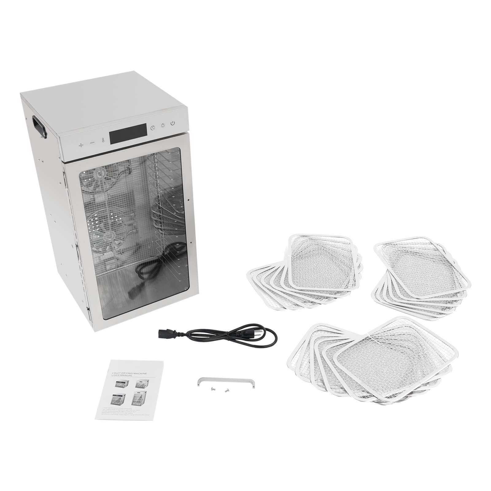 18 Trays Food Dehydrator 304 2 - Pet Supplies In ulasan dan harga