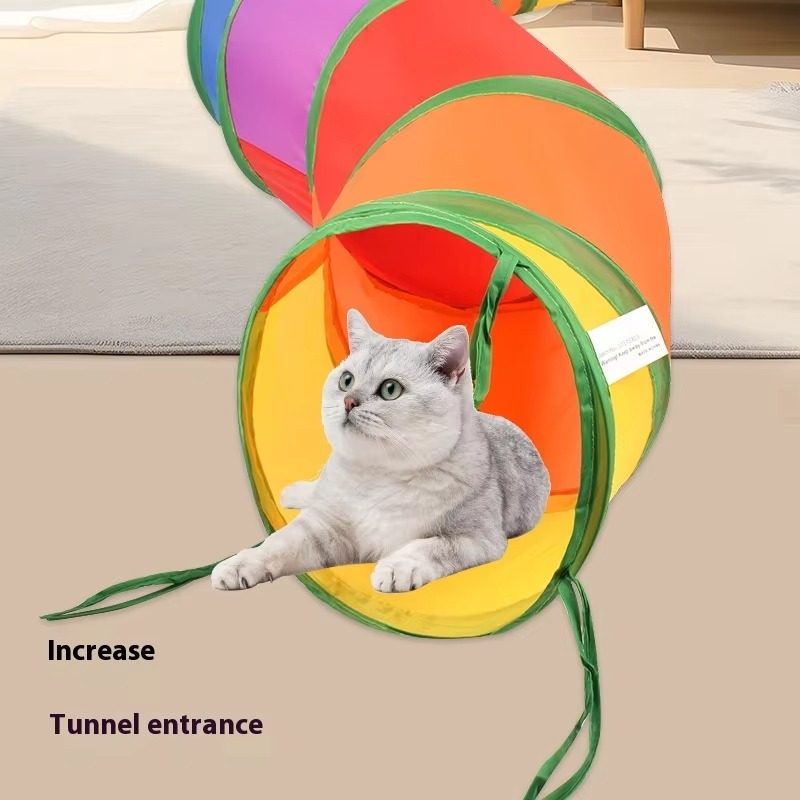 10pcs Universal Foldable Cat T - Cat Tunnel Toy ulasan dan harga