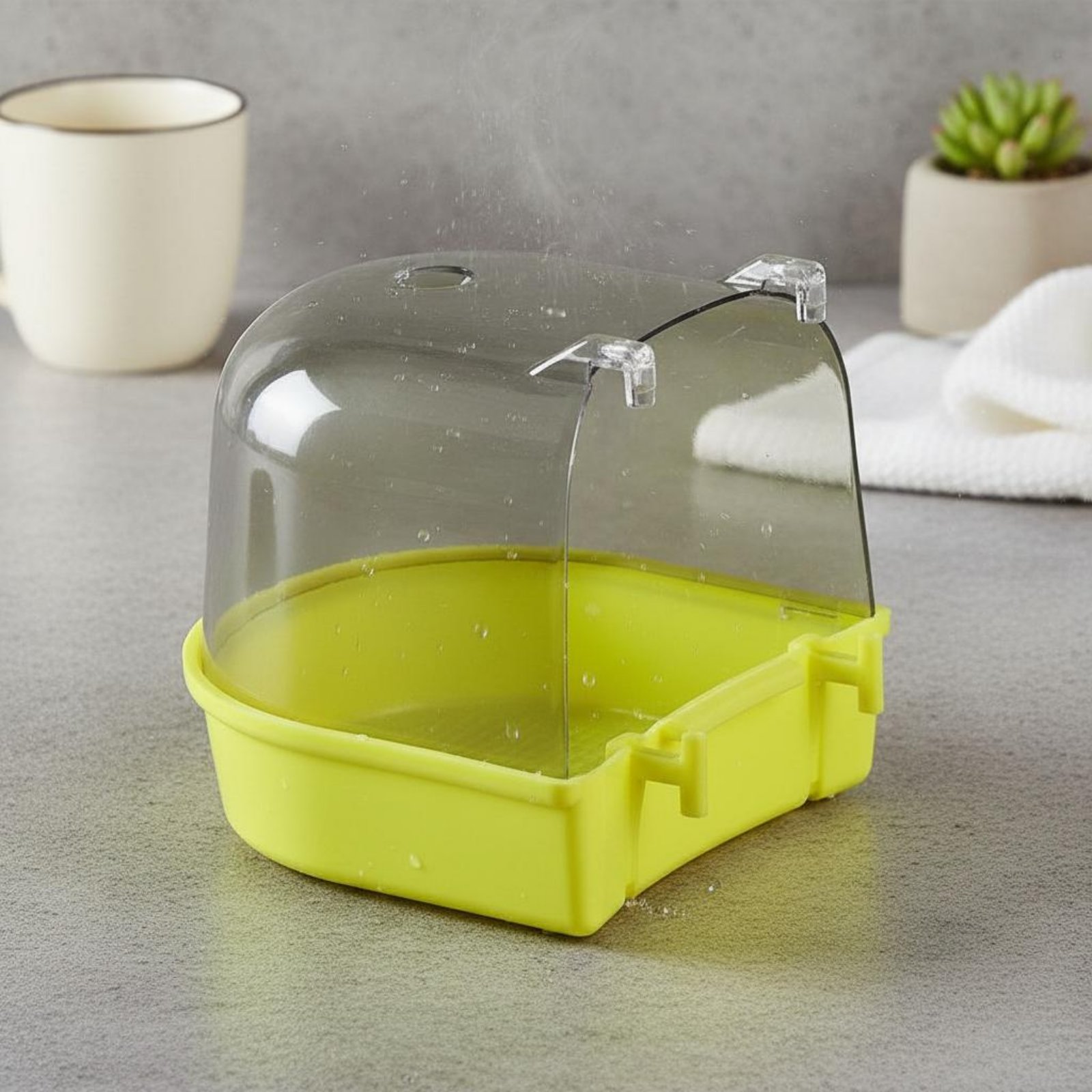 Bird Bathing Box Easy to Insta - Pet Supplies Us ulasan dan harga