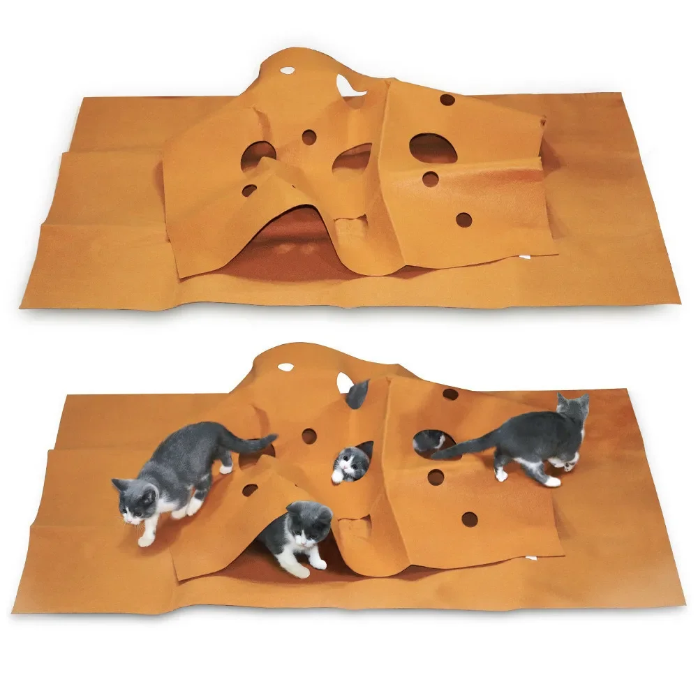Cat Playing Game Mat Pet Toys  - Cat Tunnel Toy ulasan dan harga