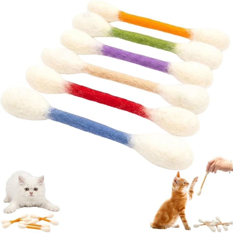 1/6 PCS Cat Interactive Stick  - Catnip Toys ulasan dan harga
