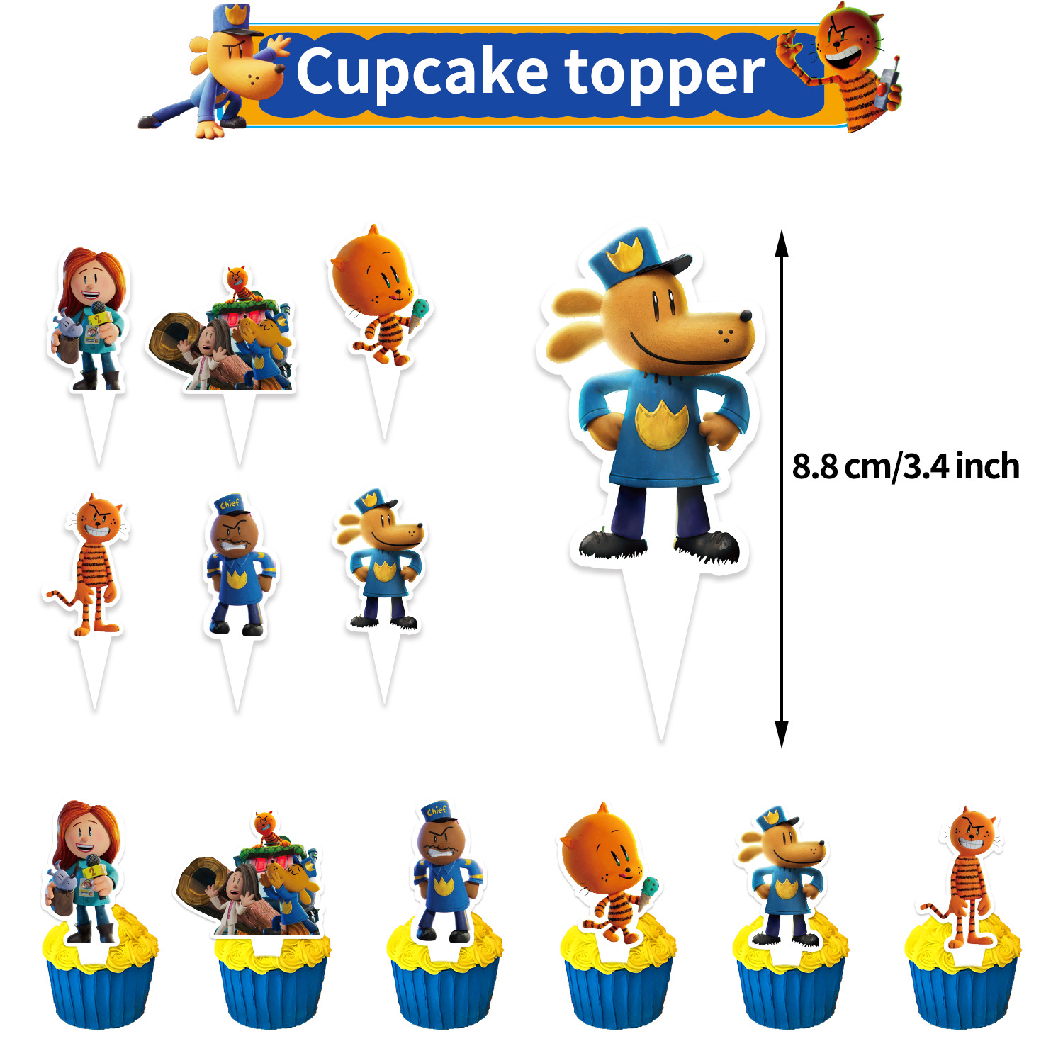 Cartoon Movie Dogs Man Theme B - Pet Supplies Warehouse ulasan dan harga