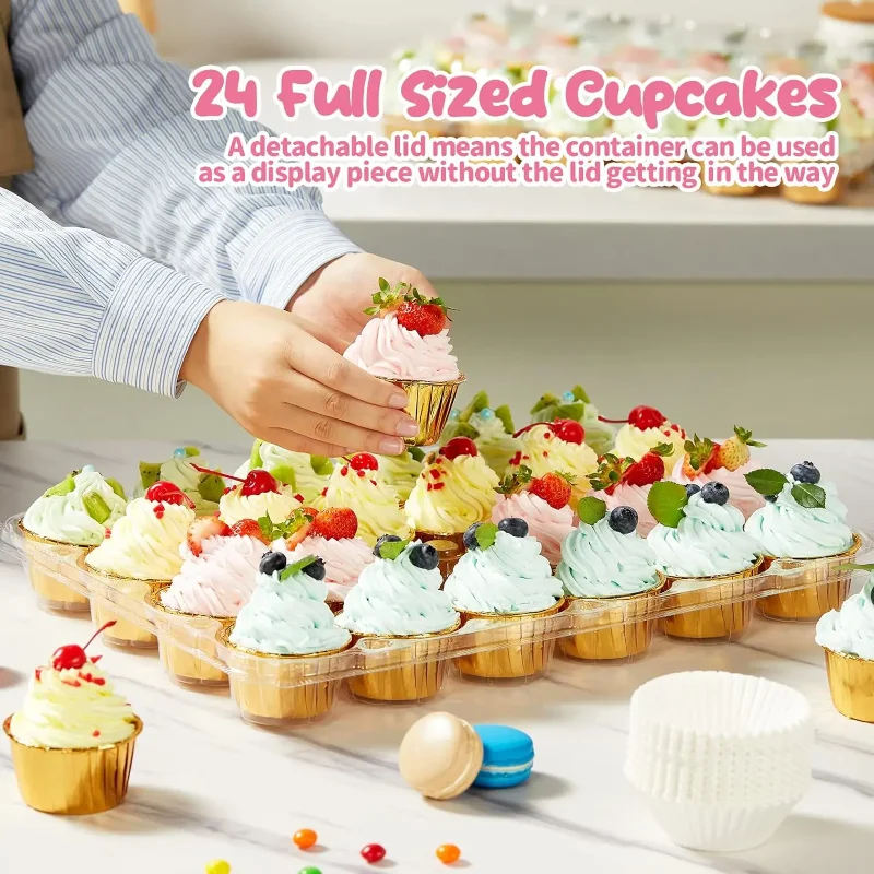 Individual Clear PET Cupcake H - Pet Supplies Pet Shop ulasan dan harga