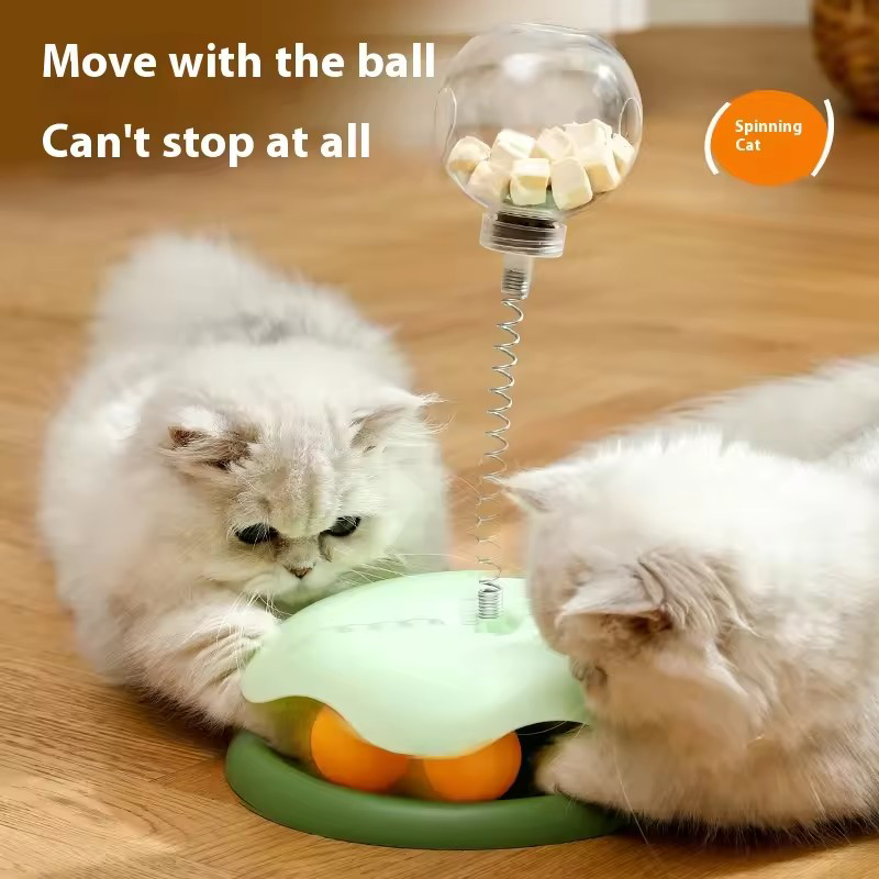 Interactive Cat Turntable Toy  - Cat Tunnel Toy ulasan dan harga