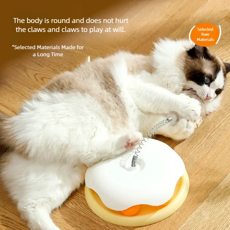 Interactive Cat Turntable Toy  - Cat Tunnel Toy ulasan dan harga