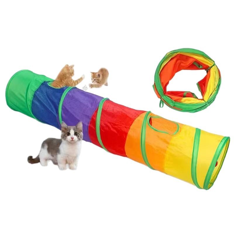 Foldable Cat Tunnel Pet Suppli - Cat Tunnel Toy ulasan dan harga