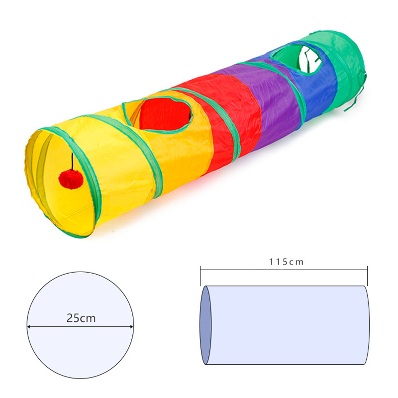 Foldable Cat Tunnel Pet Suppli - Cat Tunnel Toy ulasan dan harga