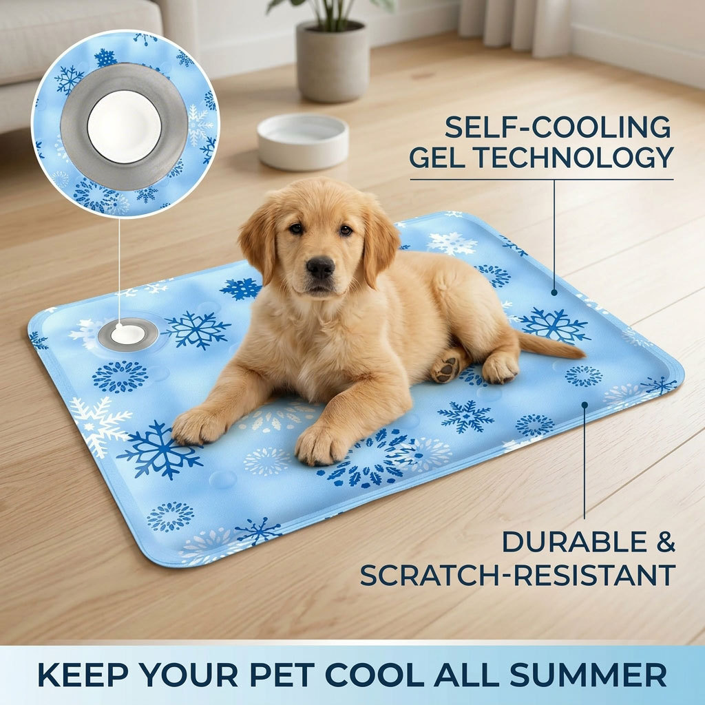 Summer Pet Mat, Pet Ice Mat, D - Pet Supplies Warehouse ulasan dan harga