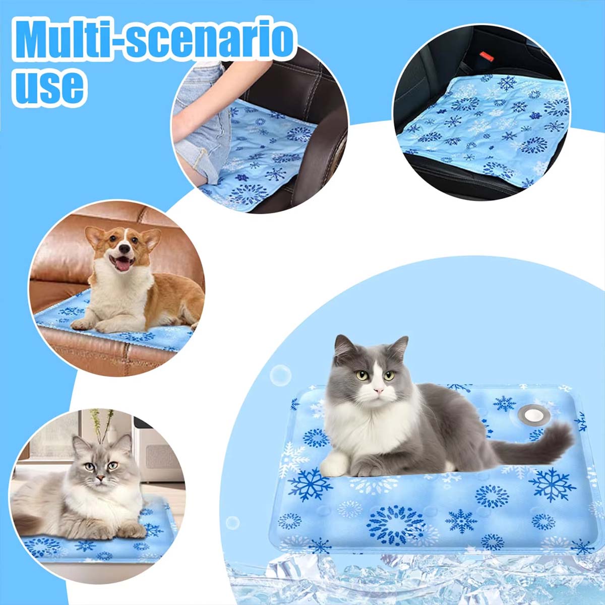 Summer Pet Mat, Pet Ice Mat, D - Pet Supplies Warehouse ulasan dan harga