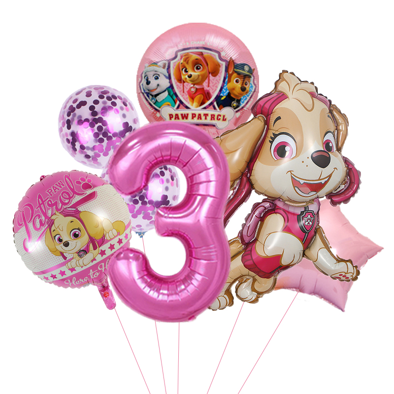 7pcs Cartoon Paw Patrol Theme  - Pet Supplies Warehouse ulasan dan harga