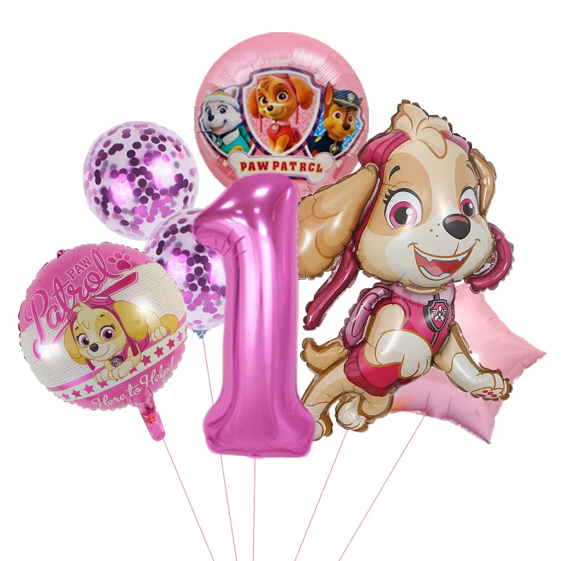 7pcs Cartoon Paw Patrol Theme  - Pet Supplies Warehouse ulasan dan harga