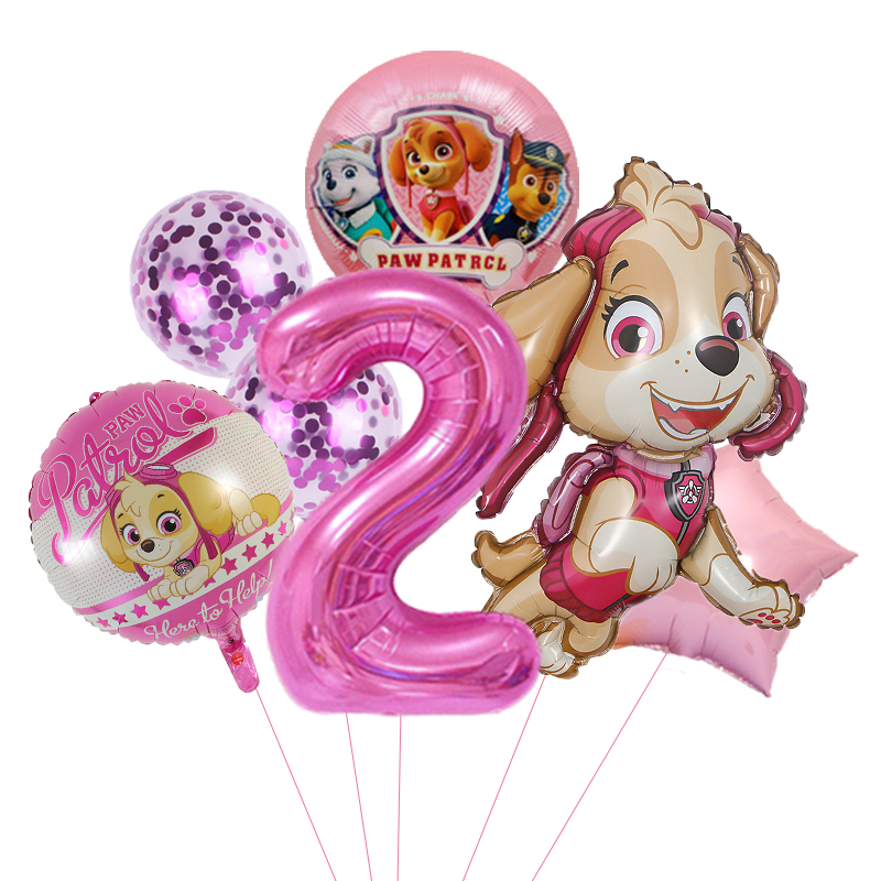 7pcs Cartoon Paw Patrol Theme  - Pet Supplies Warehouse ulasan dan harga