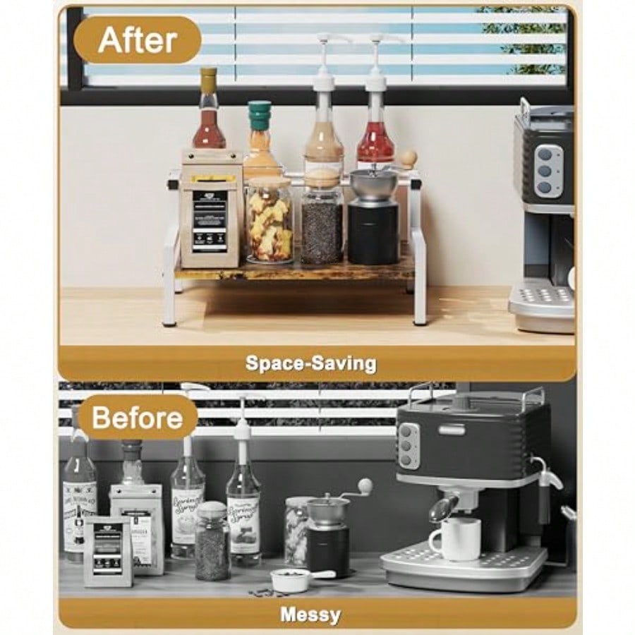 Coffee Syrup Rack Organizer Fo - Pet Supplies Pet Shop ulasan dan harga