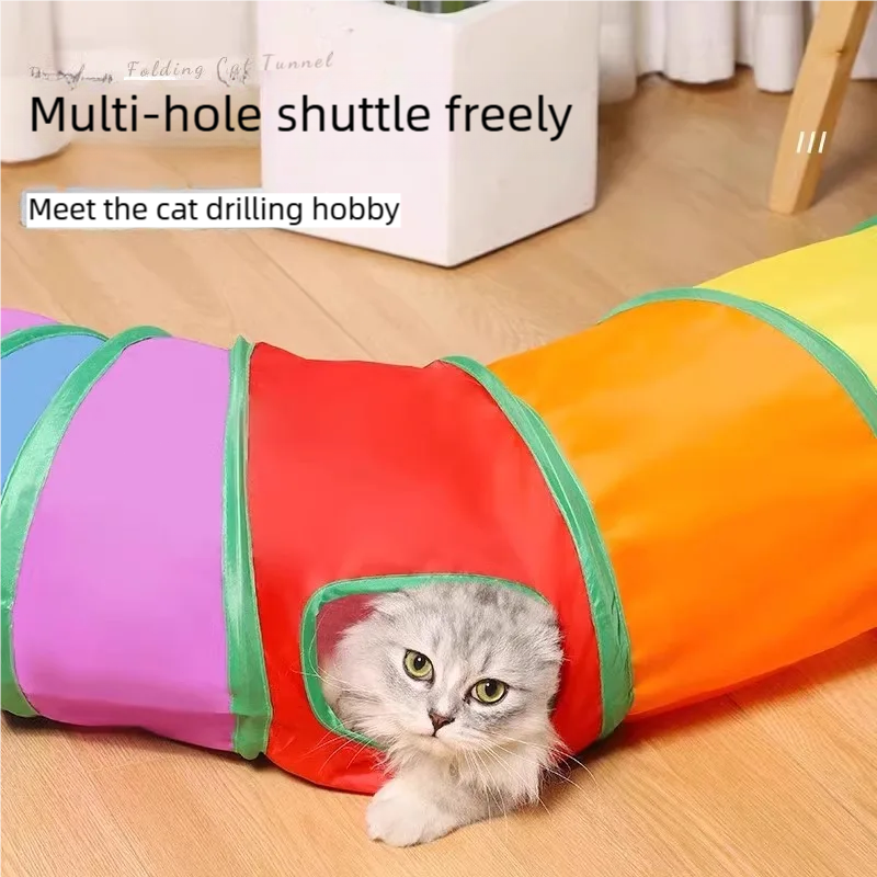 Cat Play Tunnel Interactive To - Cat Tunnel Toy ulasan dan harga