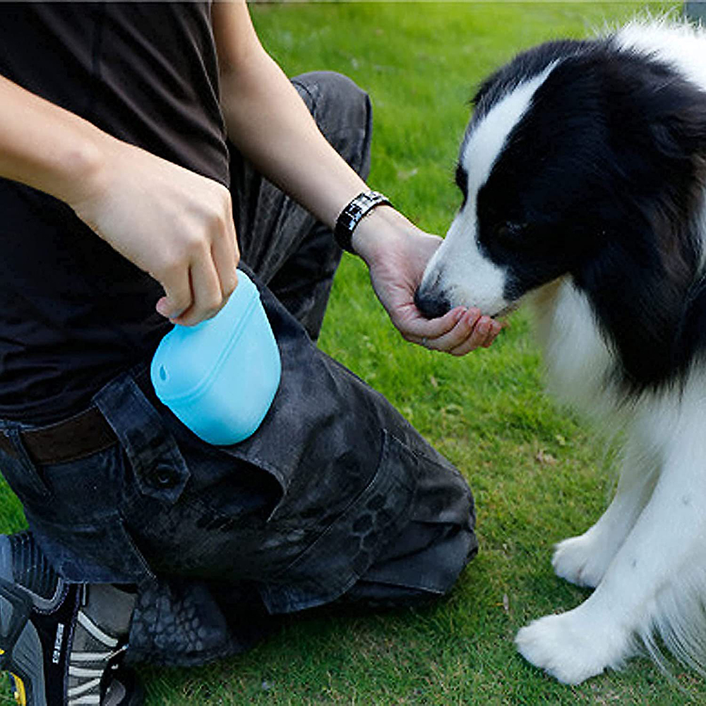 Silicone Dog Treat Bag Portabl - Pet Supplies Rewards ulasan dan harga
