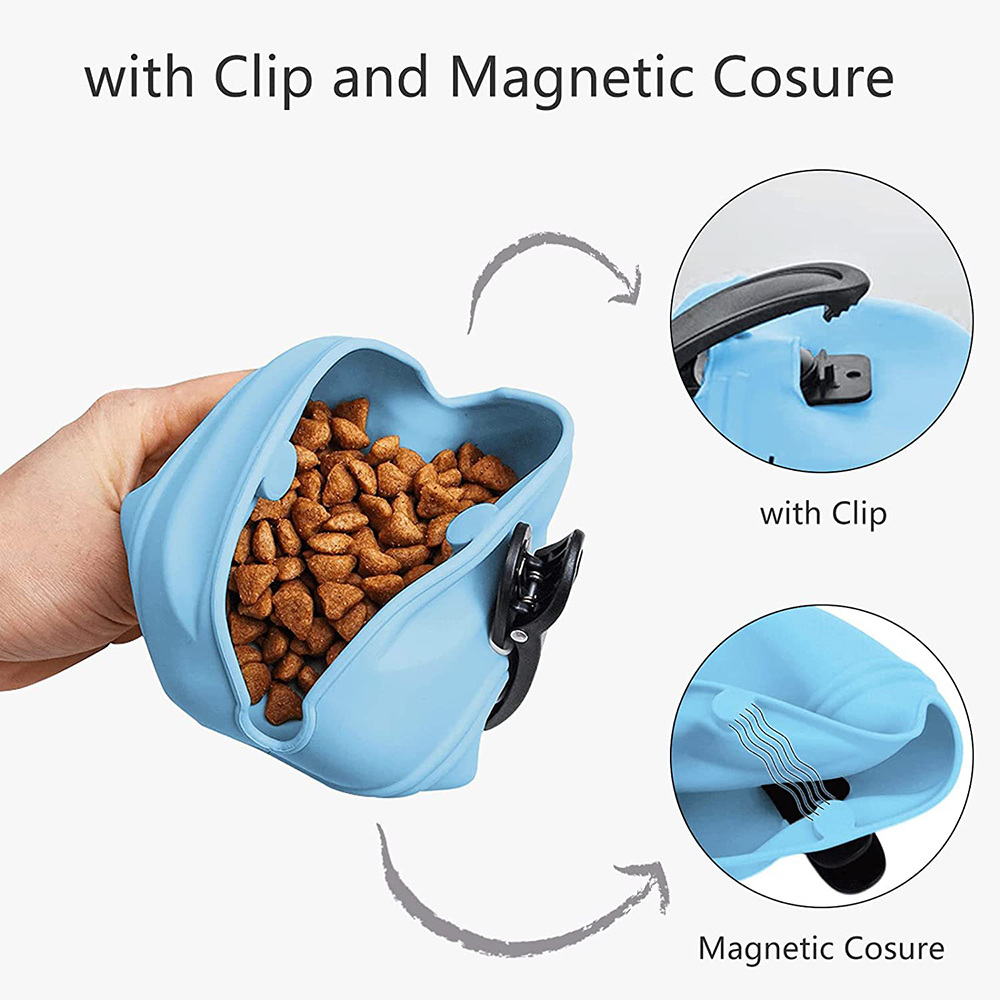 Silicone Dog Treat Bag Portabl - Pet Supplies Rewards ulasan dan harga