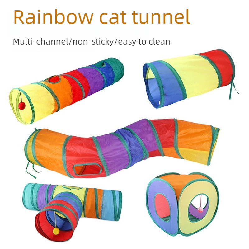 Cat Tunnel Teaser Stick, Kitte - Cat Tunnel Toy ulasan dan harga