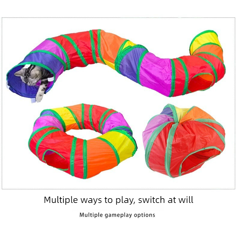 Cat Tunnel Teaser Stick, Kitte - Cat Tunnel Toy ulasan dan harga