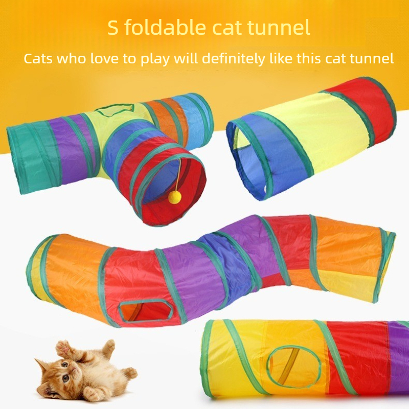 Cat Tunnel Teaser Stick, Kitte - Cat Tunnel Toy ulasan dan harga