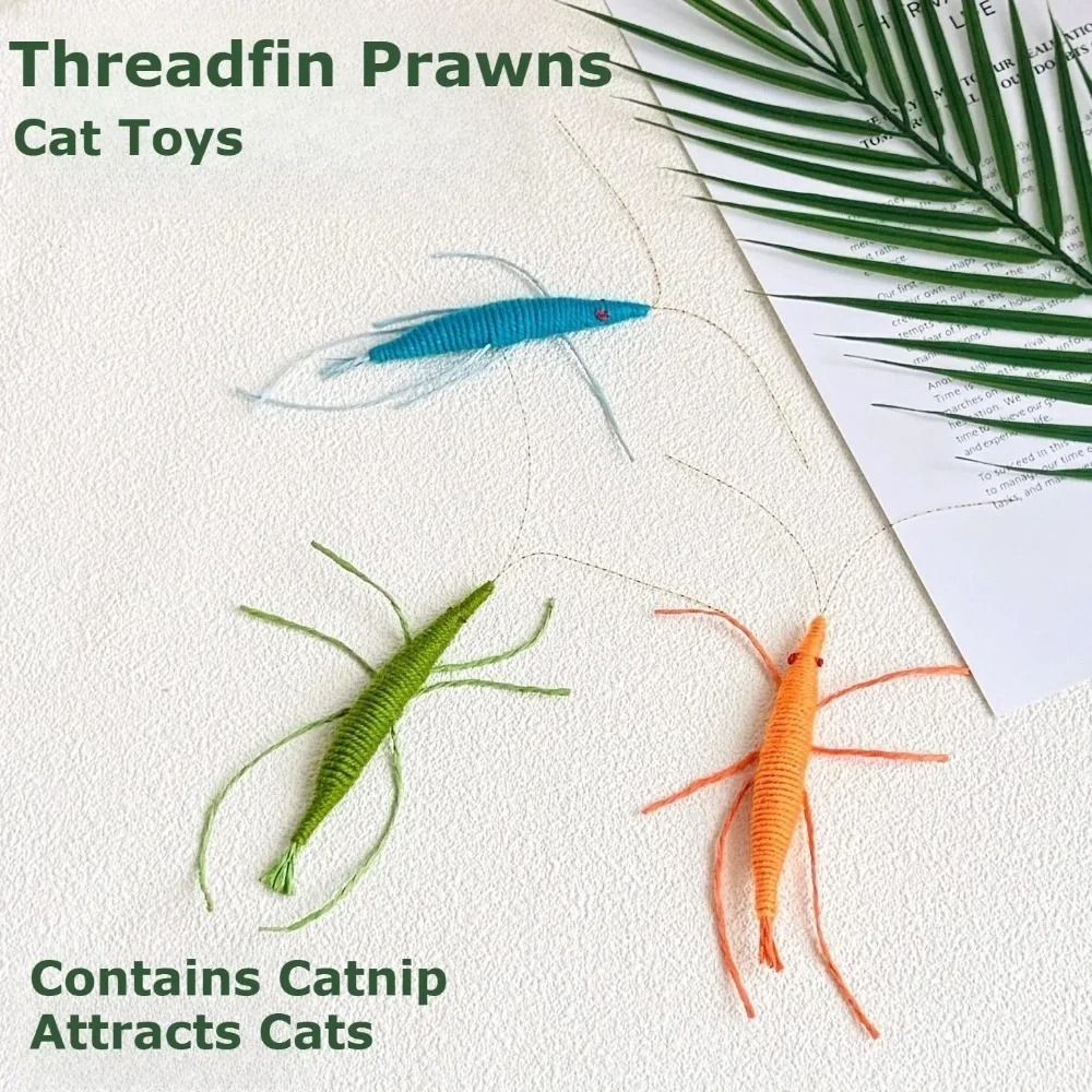 New Woolen Prawn Cat Toy Conta - Catnip Toys ulasan dan harga